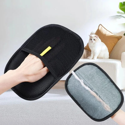 Pet Hair Remover Portable Washable Clothes Hair Gloves