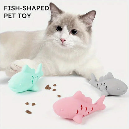 Interactive Treat Dispensing Chew Toy for Cats & Small Dogs