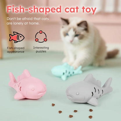 Interactive Treat Dispensing Chew Toy for Cats & Small Dogs