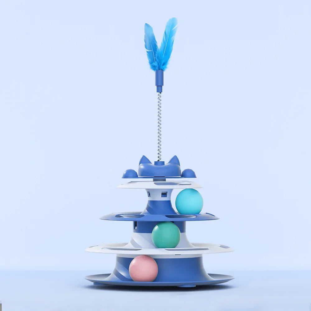 Interactive Cat Toy – Self-Play Ball & Stick Toy for Kittens and Cats