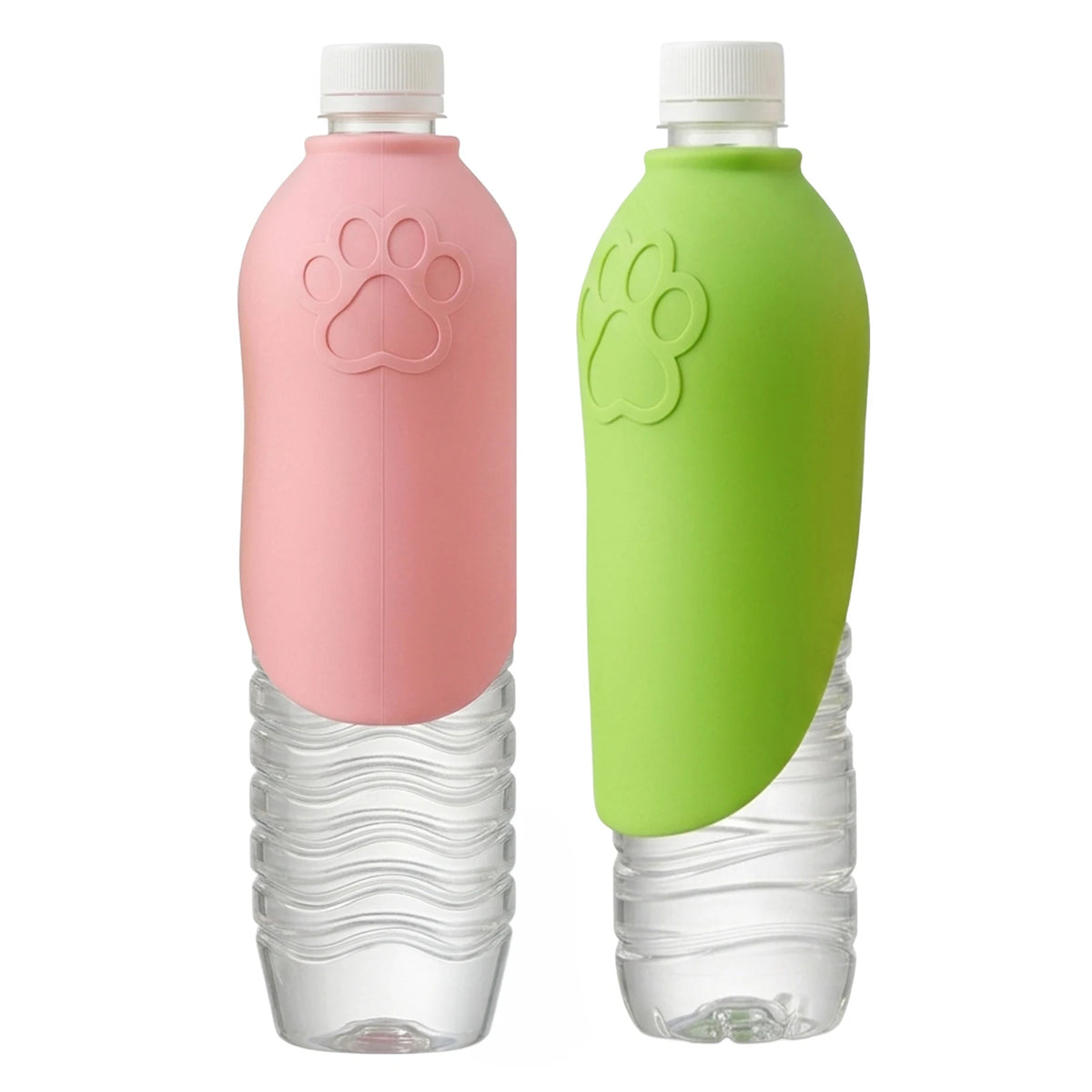 Foldable Silicone Pet Water Bottle – Portable Travel Dispenser for Dogs & Cats