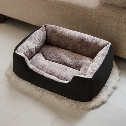 Soft Plush Cat Bed – Breathable Sleeping Cushion for Cats & Small Dogs
