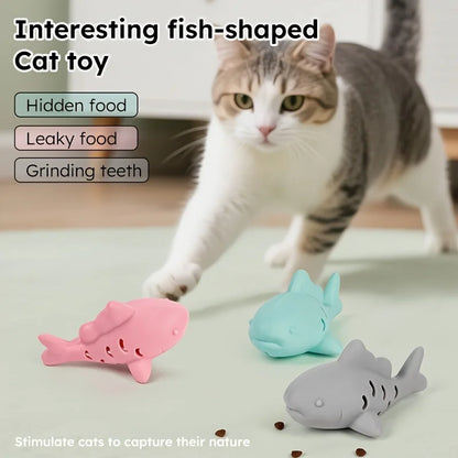 Interactive Treat Dispensing Chew Toy for Cats & Small Dogs