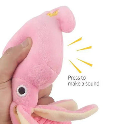 Interactive Octopus Rope Toy – Plush Chew & Play Toy for Dogs and Cats