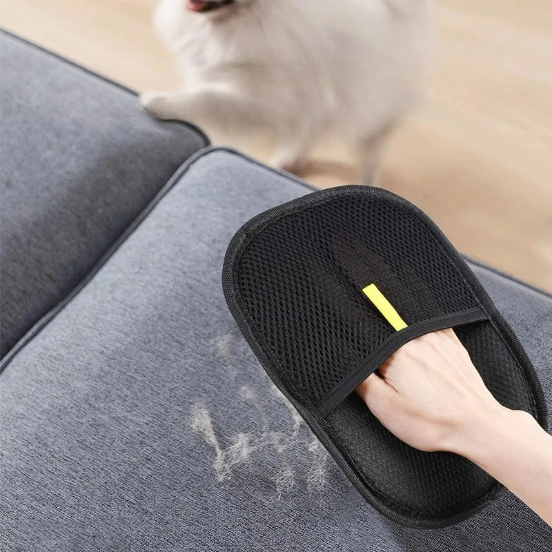 Pet Hair Remover Portable Washable Clothes Hair Gloves
