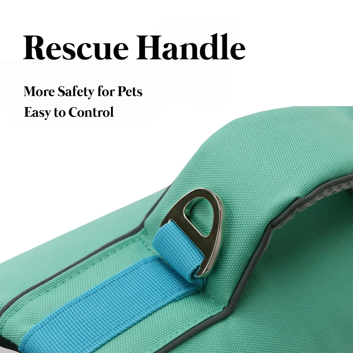 Dog Life Vest – High-Visibility Swimming & Boating Safety Vest with Rescue Handle