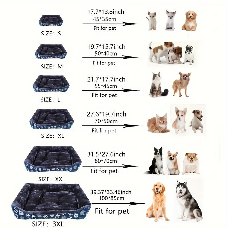 Pet Dog Bed Sofa Mats Winter Pet Products Bed