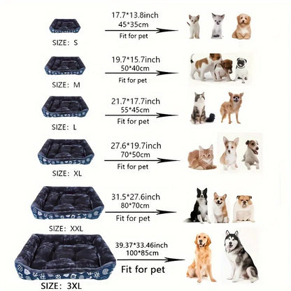 Pet Dog Bed Sofa Mats Winter Pet Products Bed