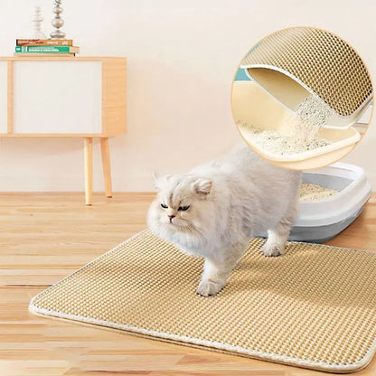 Pet Cat Litter Mat Waterproof Double Pad Products For Cats Accessories