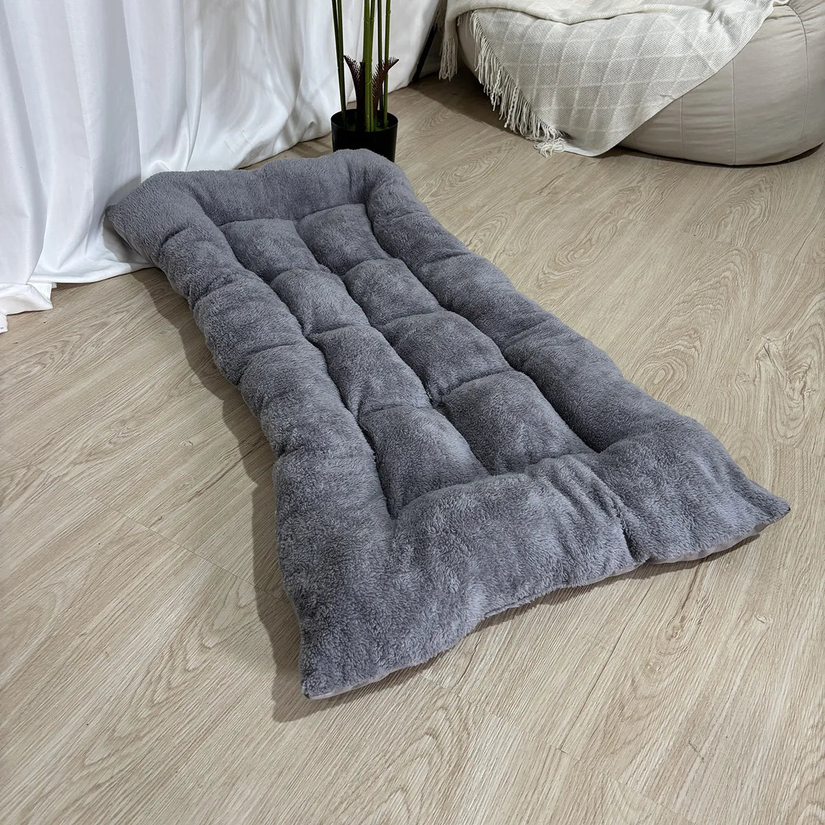 Extra Large Plush Dog Bed 120 × 60CM – Comfortable Sofa Bed for Dogs