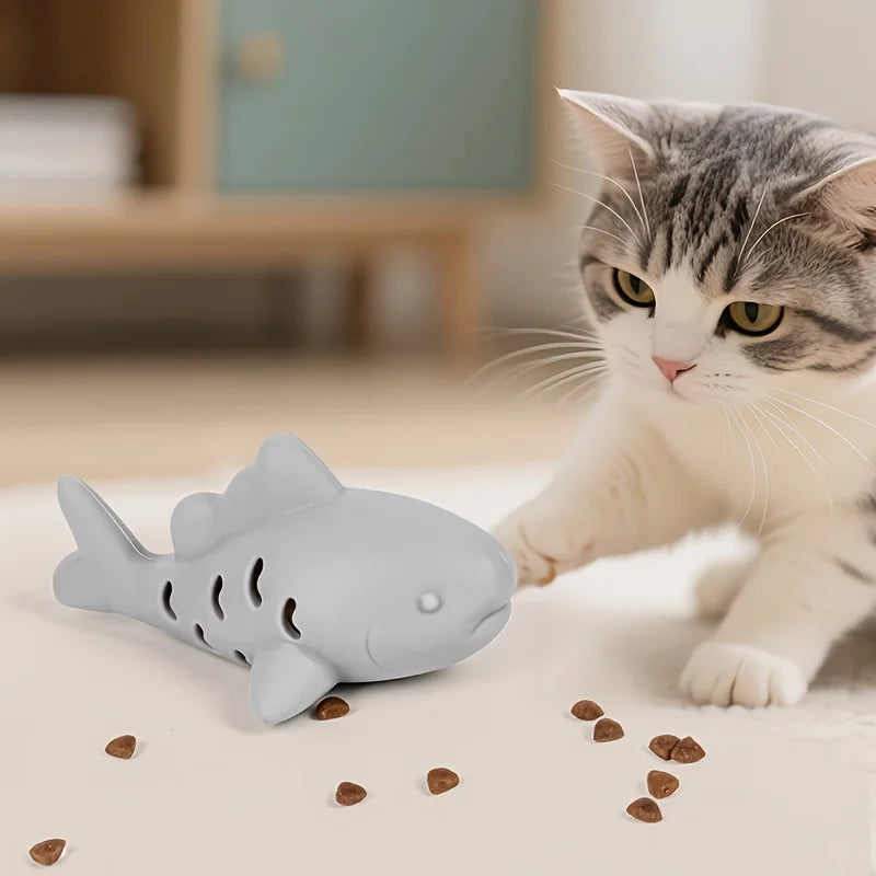 Interactive Treat Dispensing Chew Toy for Cats & Small Dogs