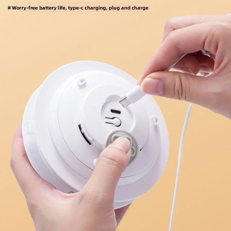 Automatic Interactive Cat Hunting Toy – Rotating Feather Chase Game