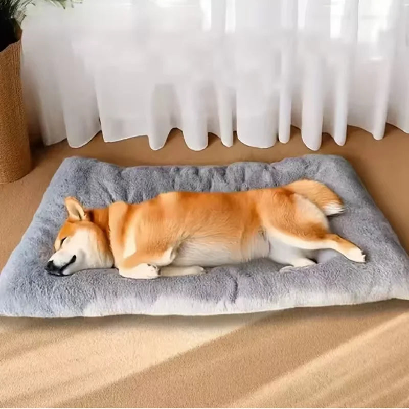 Extra Large Plush Dog Bed 120 × 60CM – Comfortable Sofa Bed for Dogs