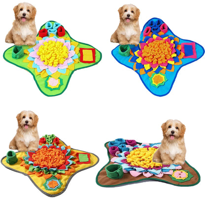 Dog Snuffle Mat – Interactive Feeding Puzzle & Boredom Relief Toy