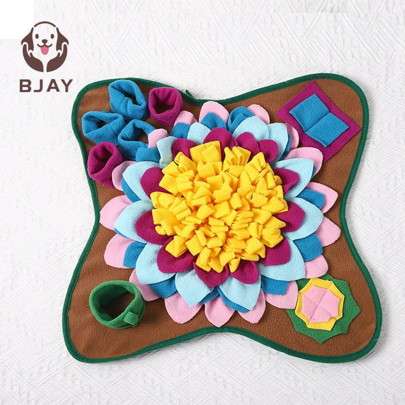 Dog Snuffle Mat – Interactive Feeding Puzzle & Boredom Relief Toy