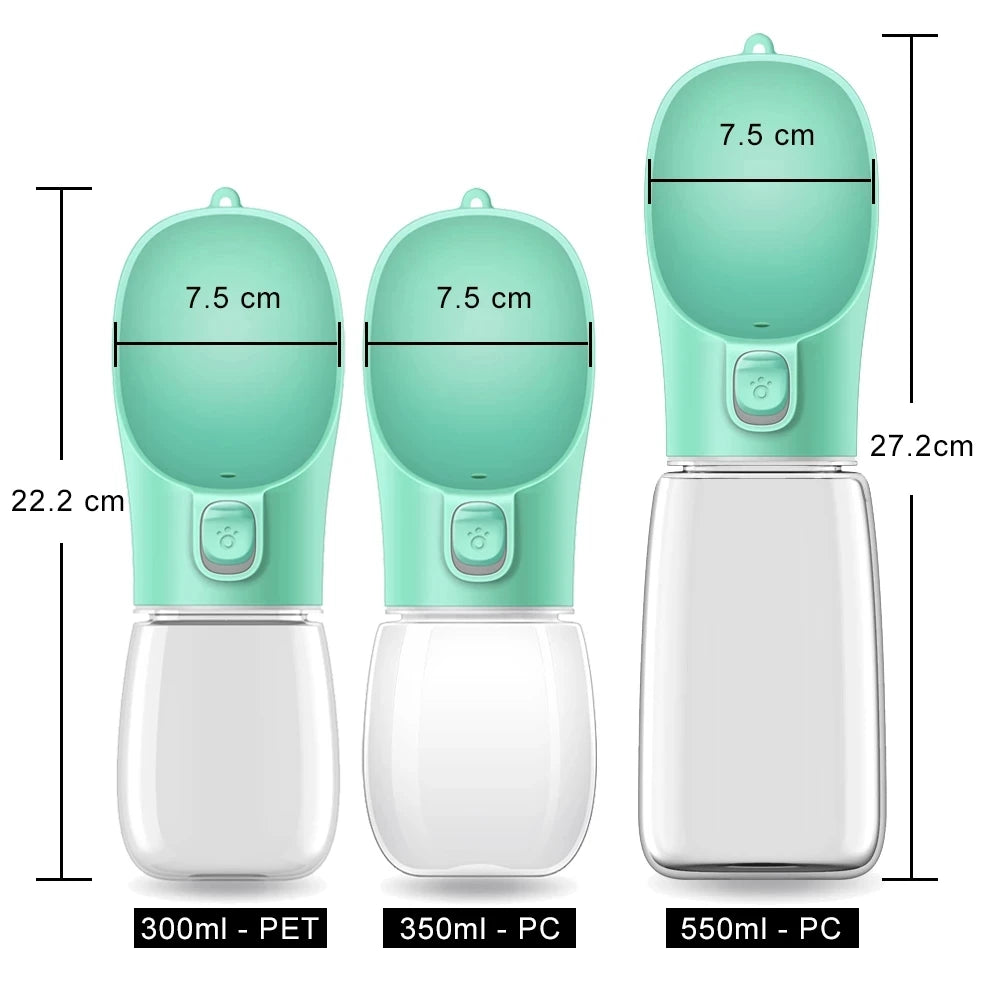 Portable Dog Water Bottle For Small Large Dogs