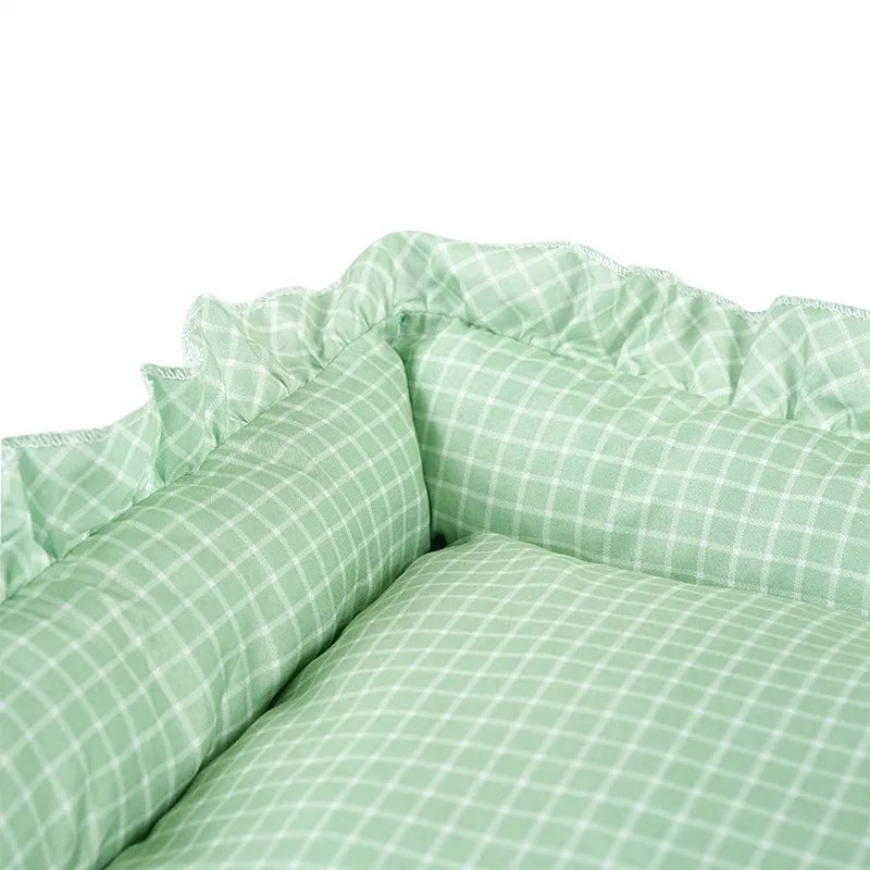 Soft Summer Pet Bed Sofa – Breathable Washable Bed for Dogs & Cats